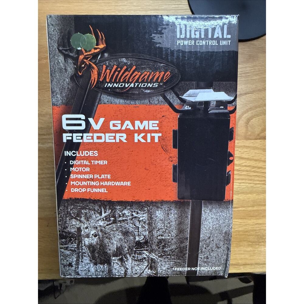 Wildgame Digital Feeder Kit Control Innovations 6V Unit T6DC Deer Hunting Turkey